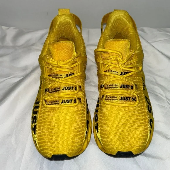 Just So So Women’s Athletic Sneakers Yellow/Black EU 36 Pittsburgh Sports Fans - Picture 2 of 10
